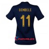 Virallinen Fanipaita Ranska Ousmane Dembele 11 Kotipelipaita MM-Kisat 2022 - Naisten